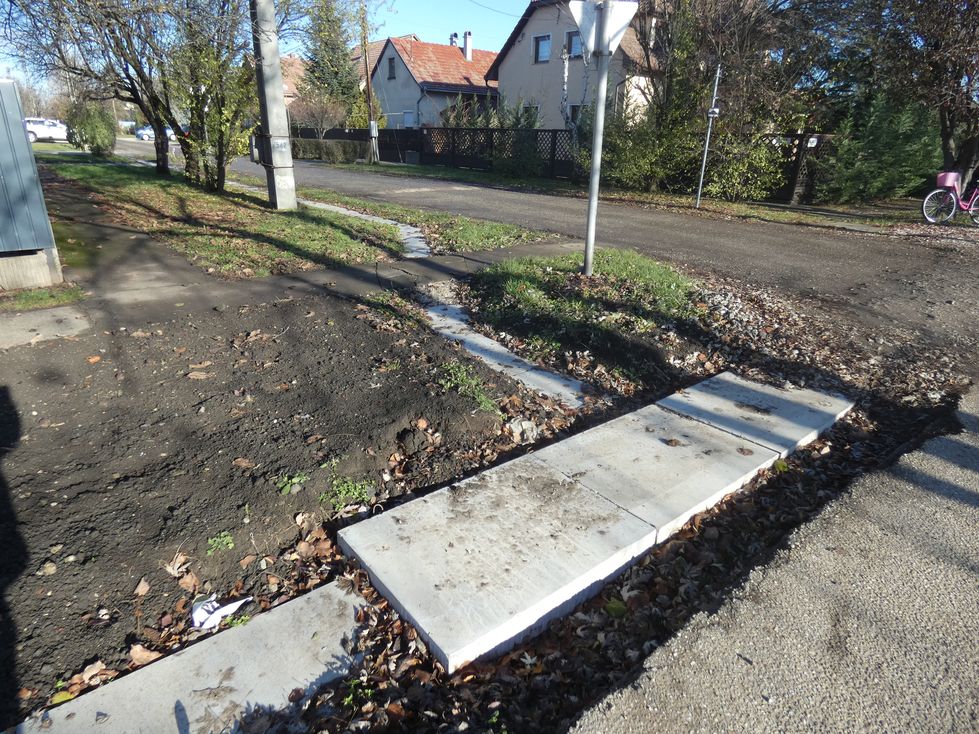 Nagyvénkerti projekt csapadékvíz elvezetés