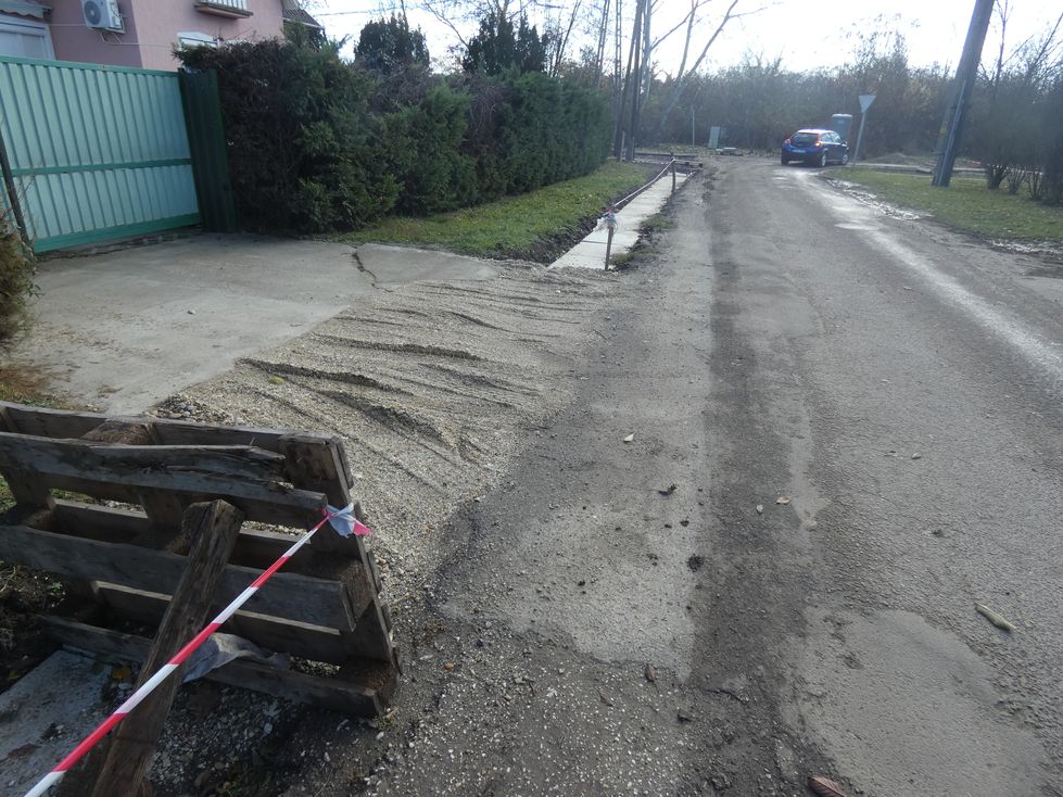 Nagyvénkerti projekt csapadékvíz elvezetés