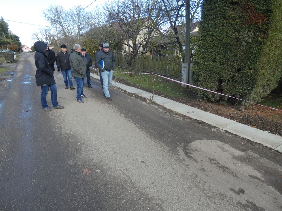 Nagyvénkerti projekt csapadékvíz elvezetés
