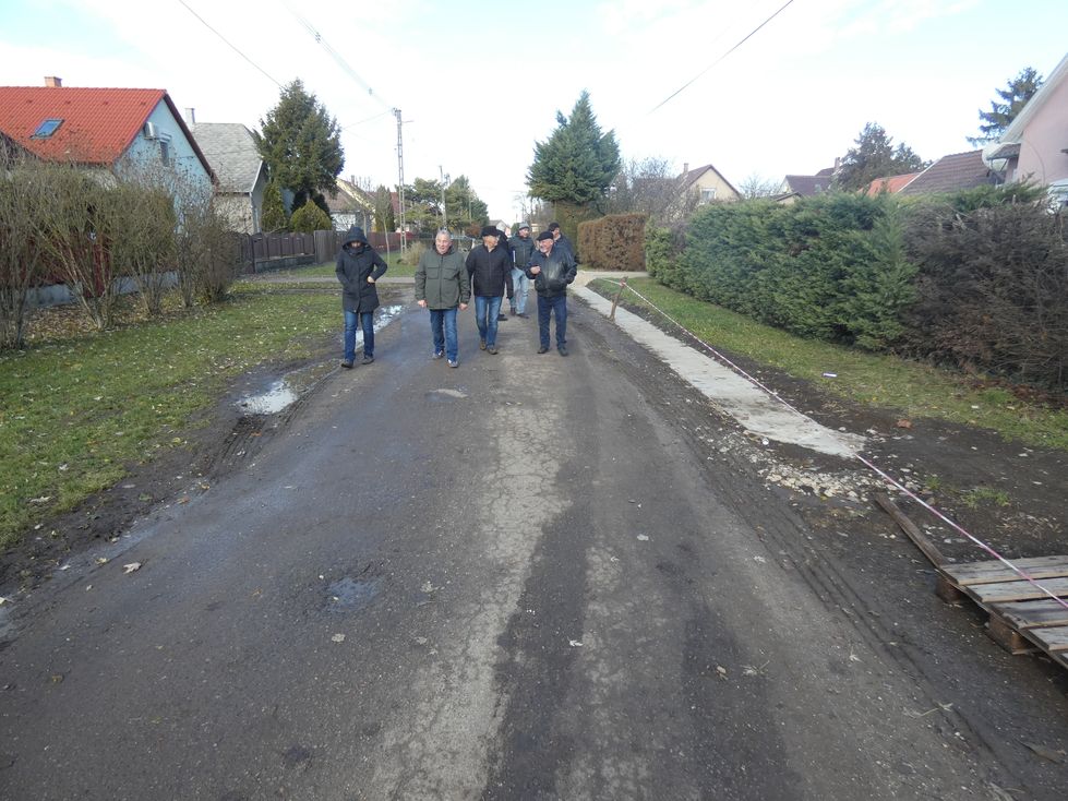 Nagyvénkerti projekt csapadékvíz elvezetés